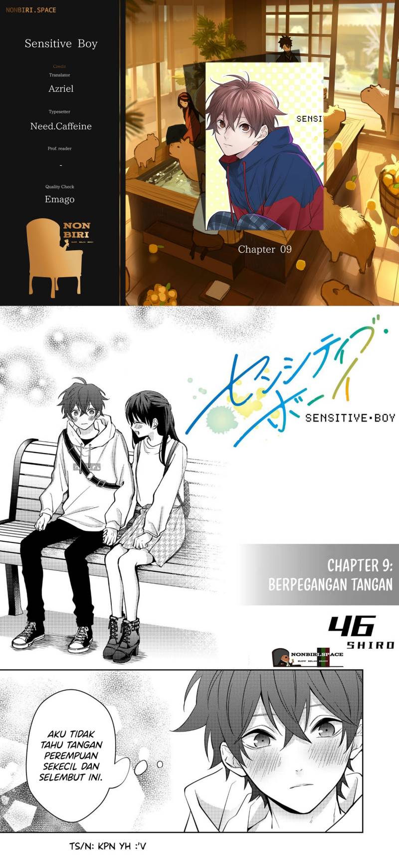 Baca Komik Sensitive Boy Chapter 09 Gambar 1