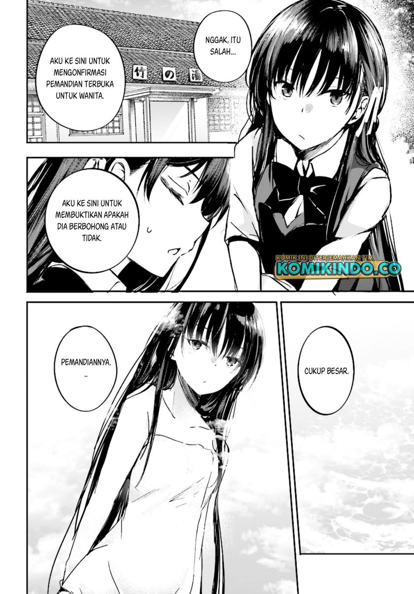 Youkoso Jitsuryoku Shijou Shugi no Kyoushitsu e √Horikita Chapter 11 Gambar 17