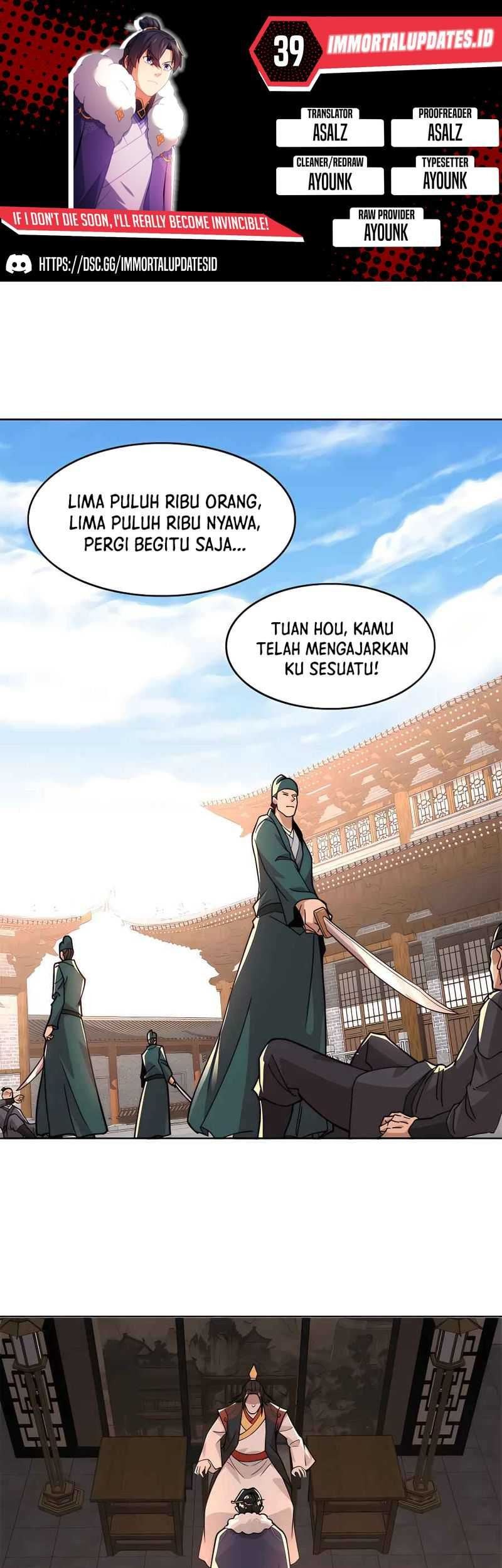 Baca Komik If I Don’t Die, I’ll Be Invincible Chapter 39 Gambar 1