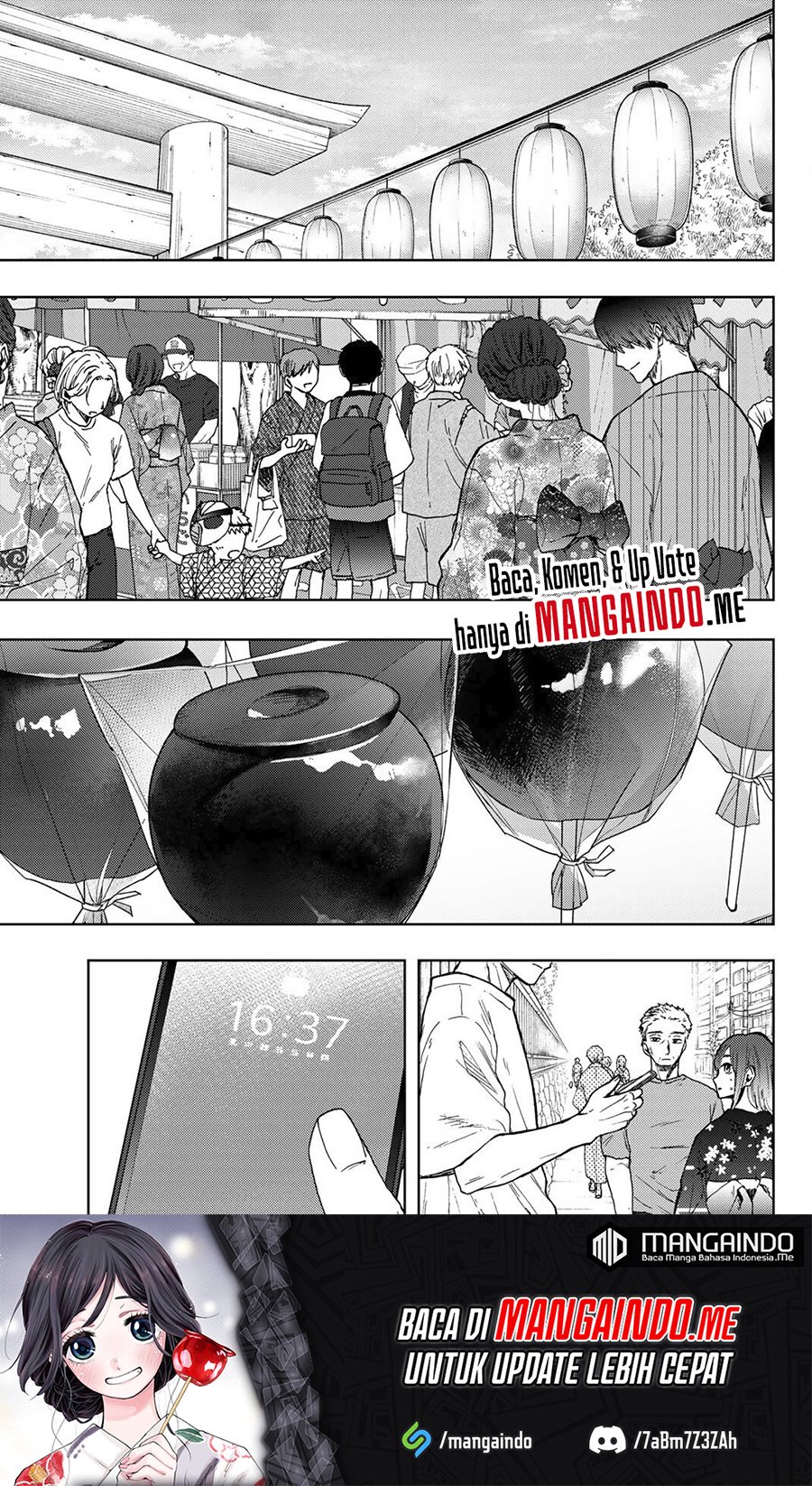Baca Manga Kaoru Hana wa Rin to Saku Chapter 37 Gambar 2