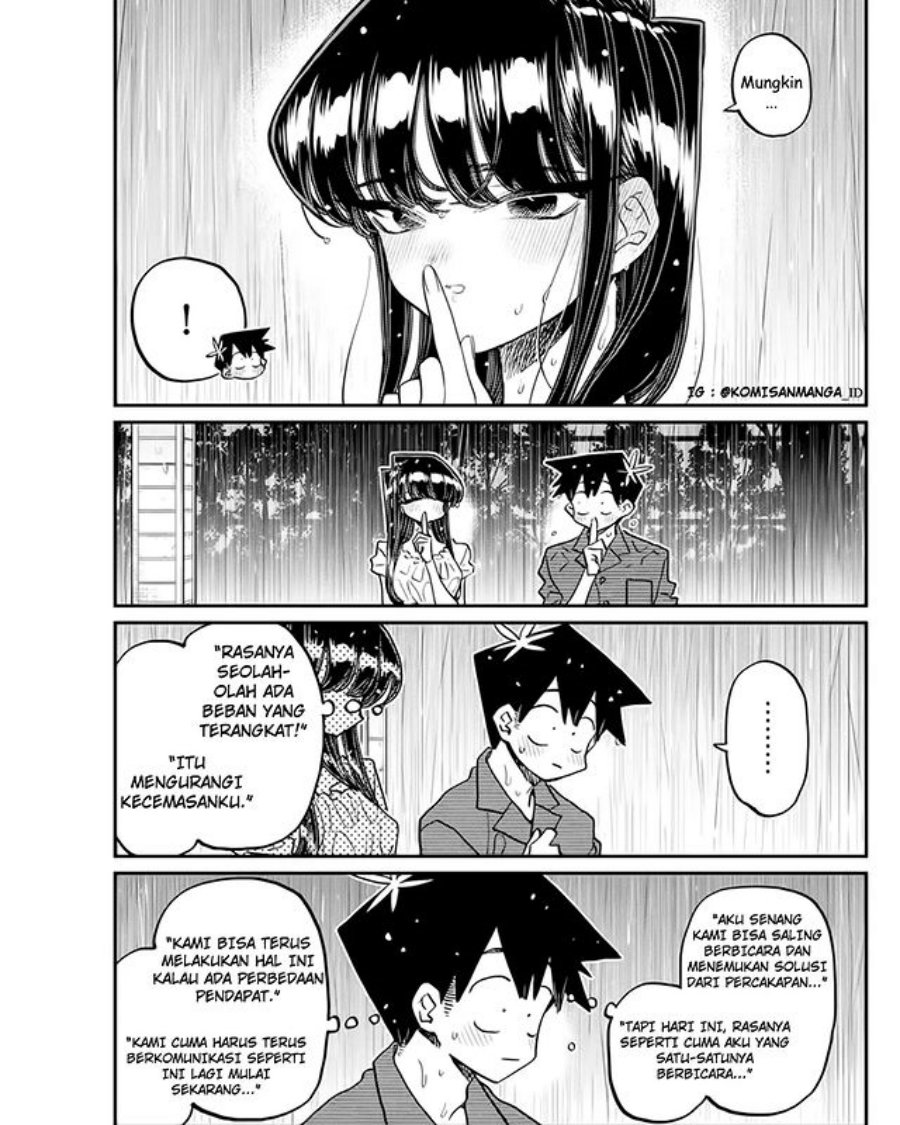Komi-san wa Komyushou Desu Chapter 412 Gambar 15