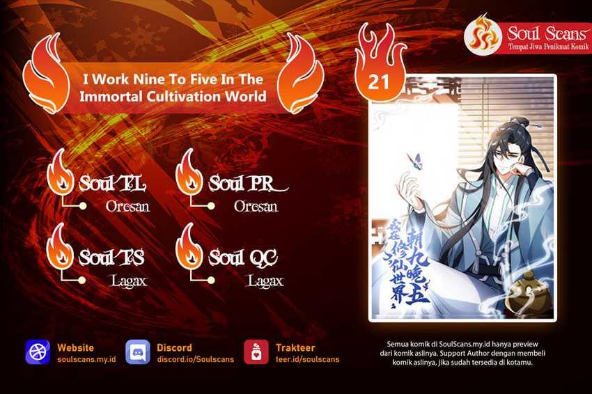 Baca Komik I Work Nine To Five In The Immortal Cultivation World Chapter 21 Gambar 1
