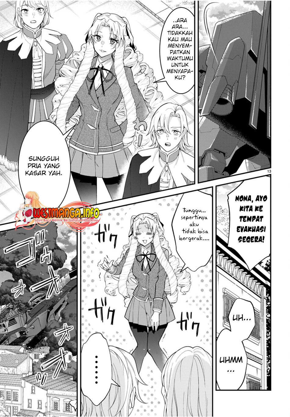 Otome Game Sekai wa Mob ni Kibishii Sekai Desu Chapter 56 Gambar 16