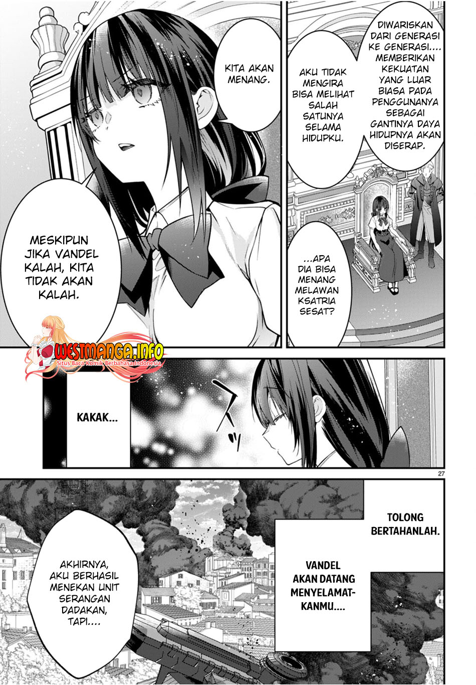 Otome Game Sekai wa Mob ni Kibishii Sekai Desu Chapter 56 Gambar 30