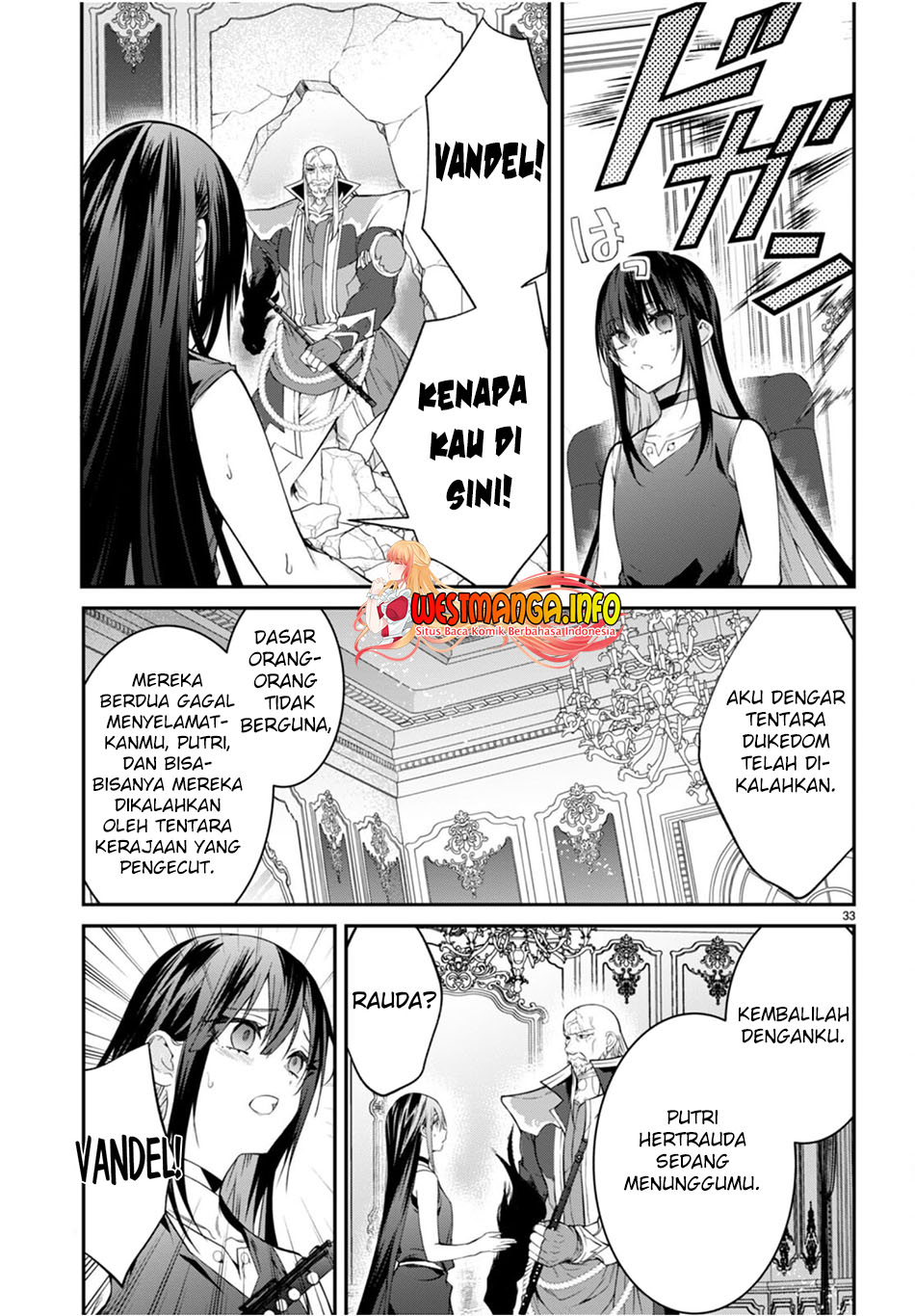 Otome Game Sekai wa Mob ni Kibishii Sekai Desu Chapter 56 Gambar 36