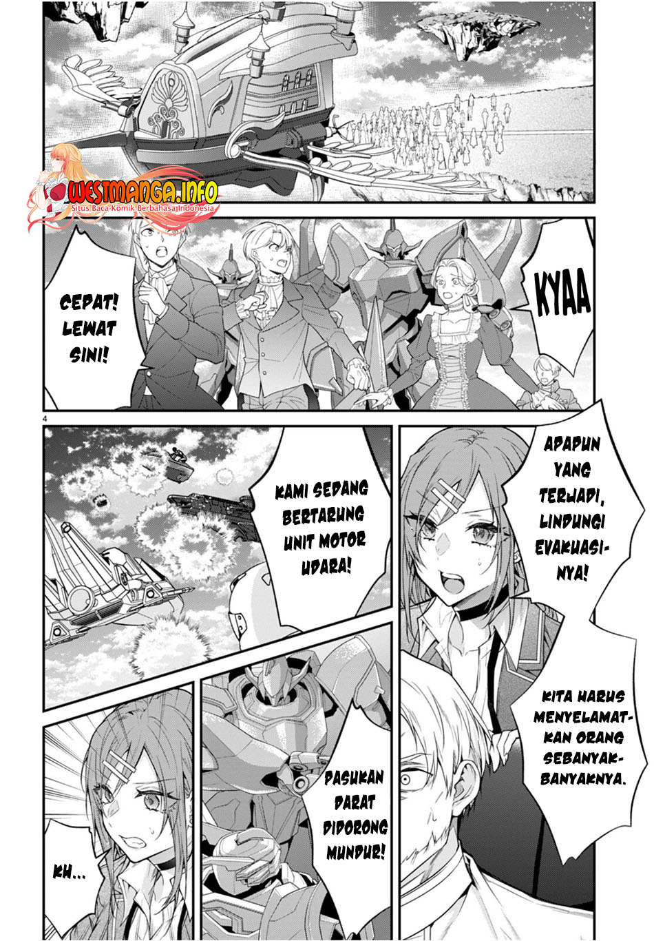 Otome Game Sekai wa Mob ni Kibishii Sekai Desu Chapter 56 Gambar 6