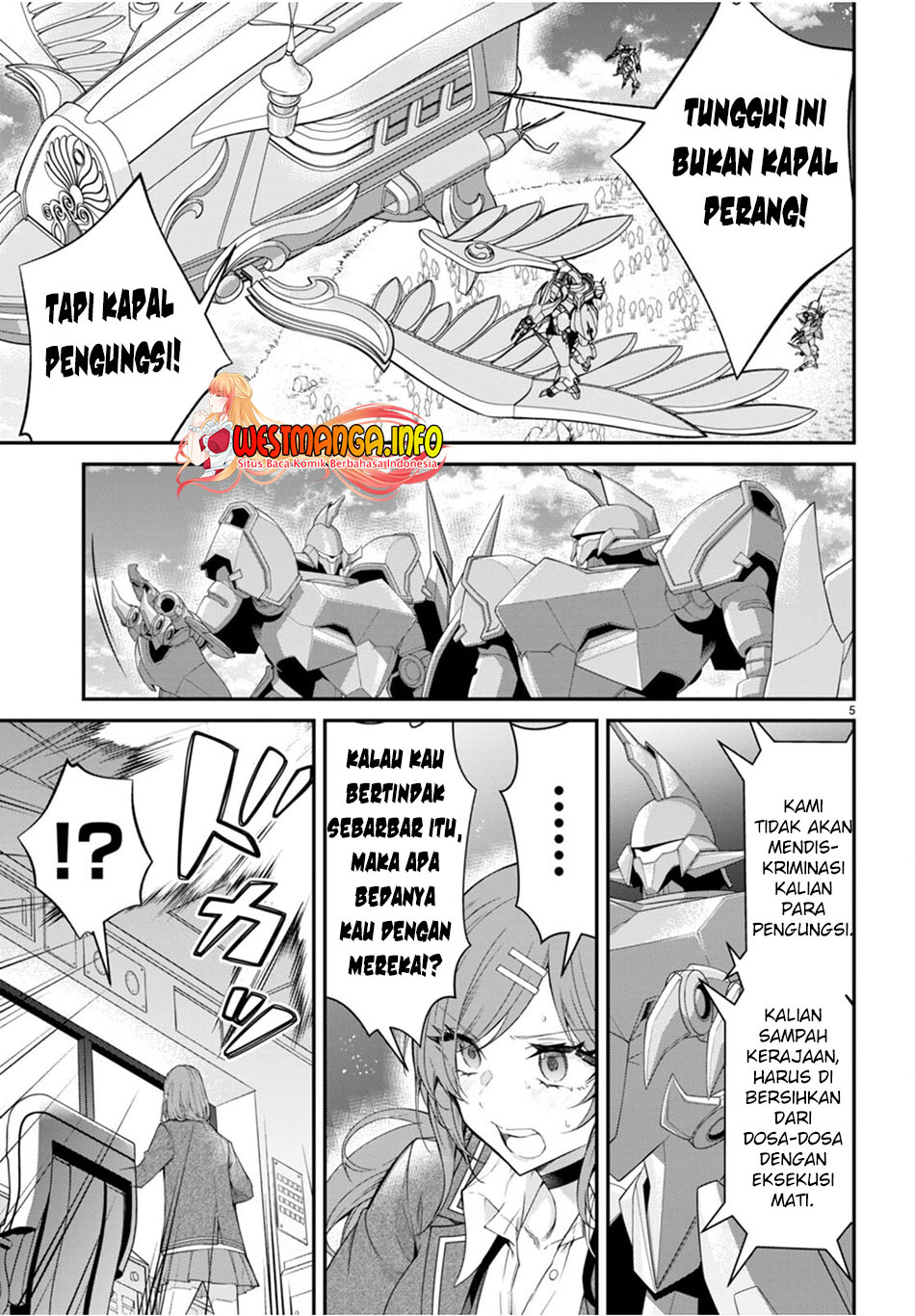 Otome Game Sekai wa Mob ni Kibishii Sekai Desu Chapter 56 Gambar 7