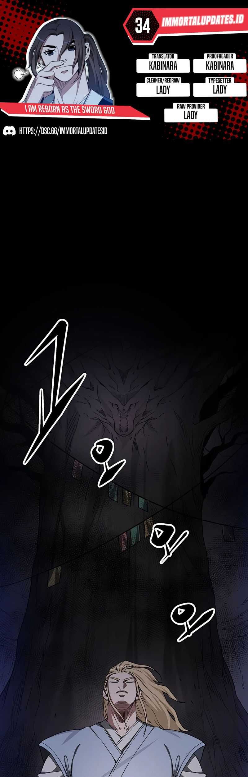 Baca Komik I Am Reborn As The Sword God Chapter 34 Gambar 1