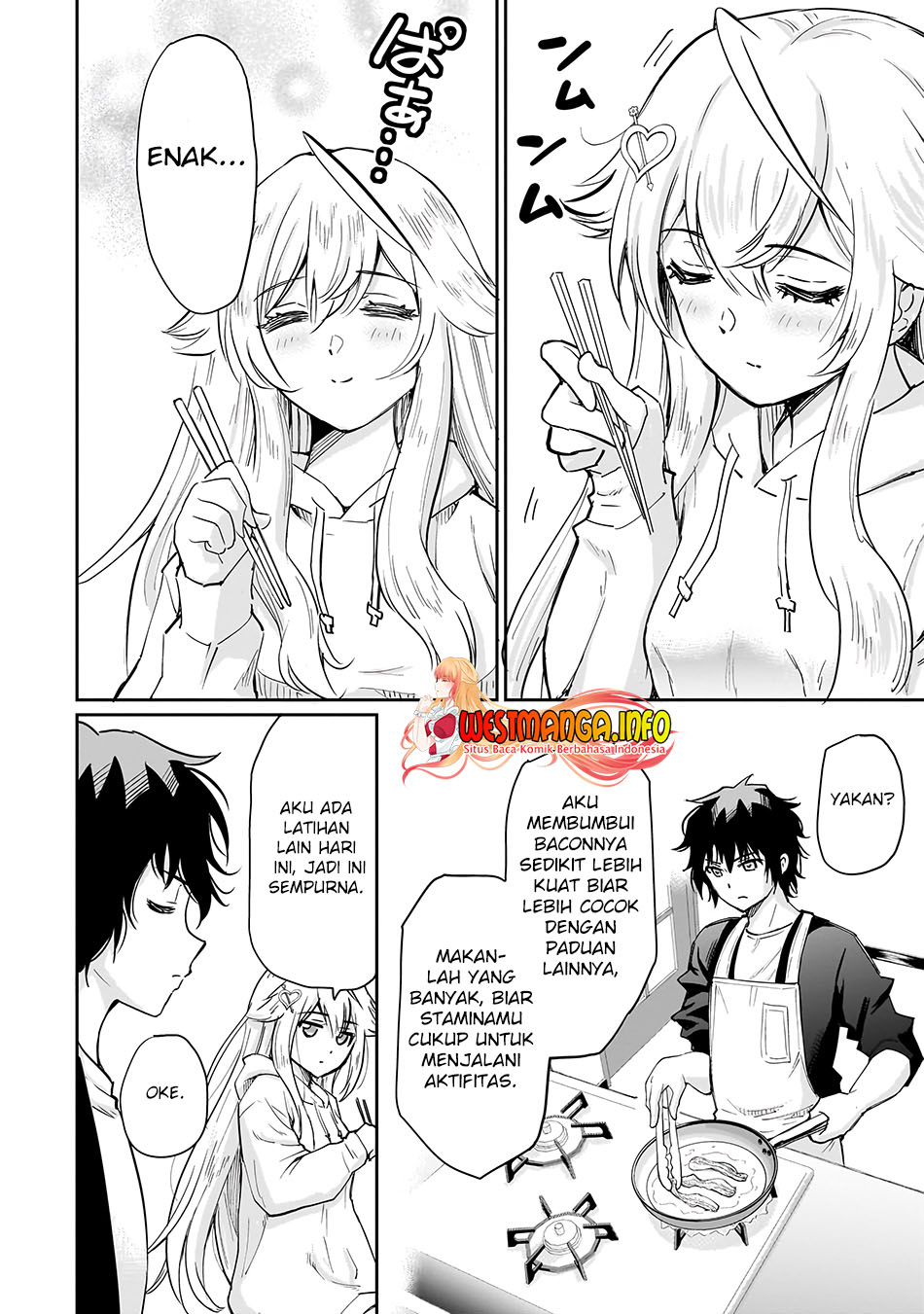 Isshou Hatarakitakunai Ore ga Classmate no Daininki Idol ni Natsukaretara Chapter 05 Gambar 24