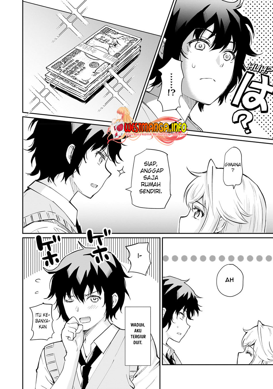 Isshou Hatarakitakunai Ore ga Classmate no Daininki Idol ni Natsukaretara Chapter 03 Gambar 20