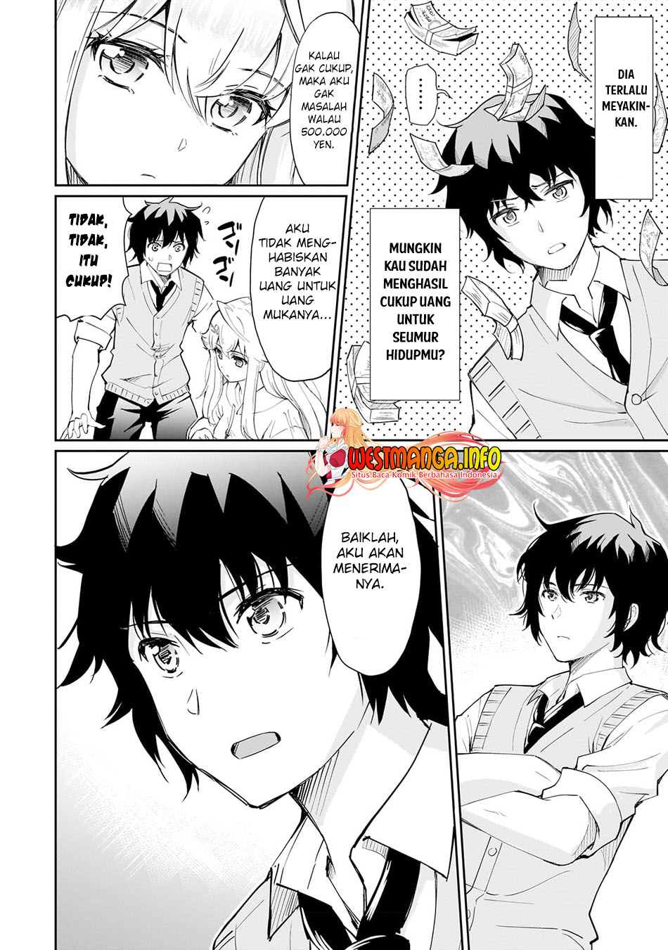Isshou Hatarakitakunai Ore ga Classmate no Daininki Idol ni Natsukaretara Chapter 03 Gambar 22