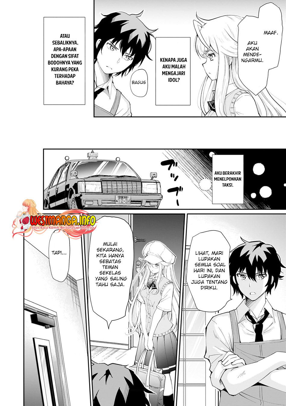 Isshou Hatarakitakunai Ore ga Classmate no Daininki Idol ni Natsukaretara Chapter 03 Gambar 4