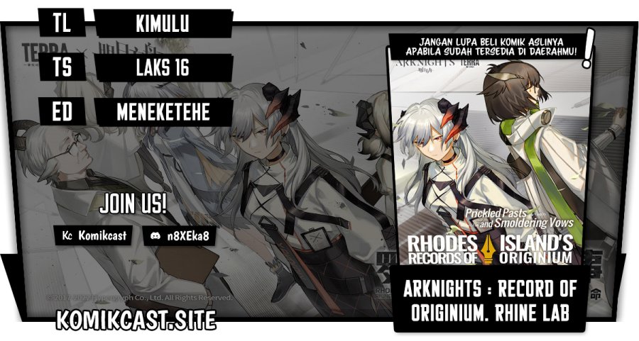 Baca Komik Rhodes Island’s Records Of Originium – Rhine Lab Chapter 02.2 Gambar 1