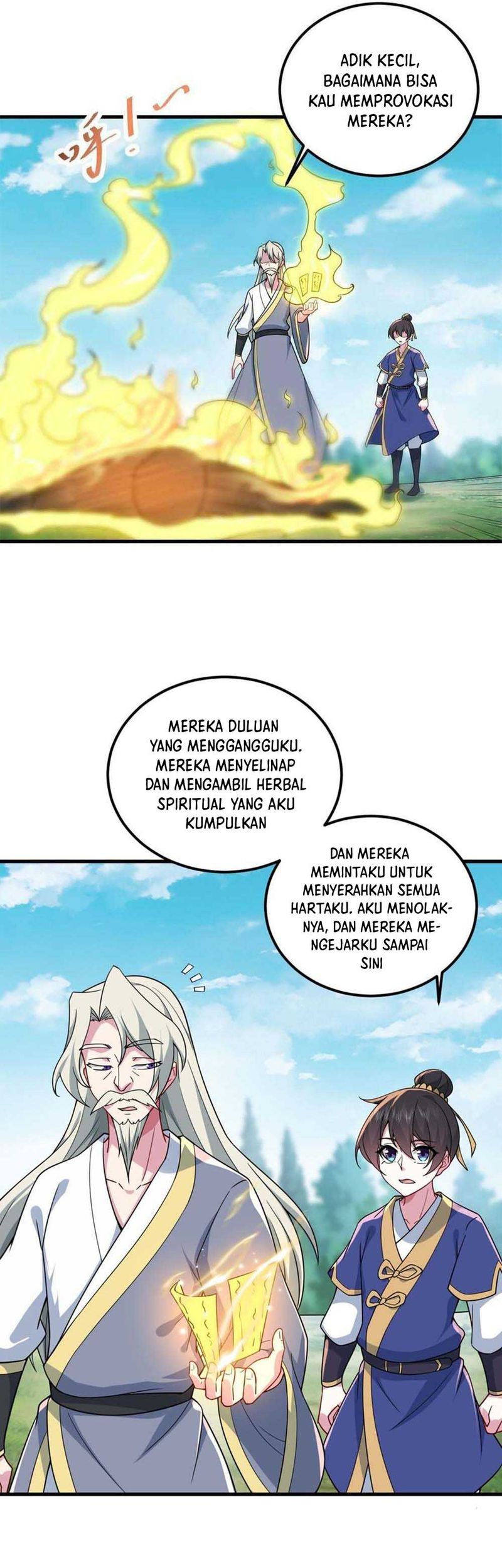 I, The Invincible Villain Master With My Apprentices Chapter 68 Gambar 13