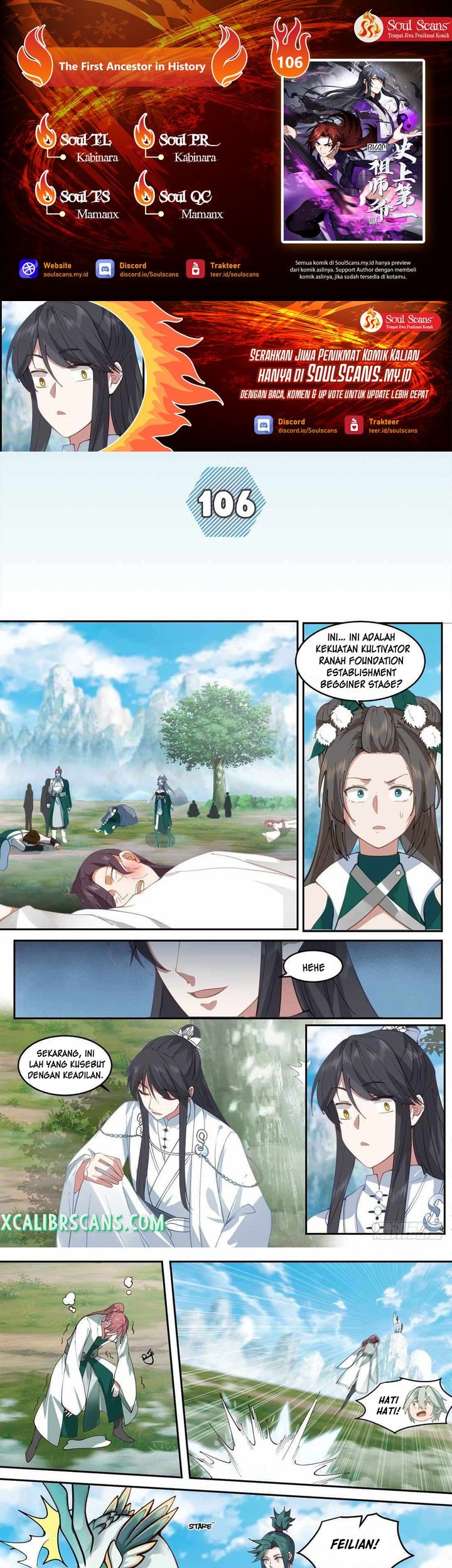 Baca Komik The First Ancestor in History Chapter 106 Gambar 1
