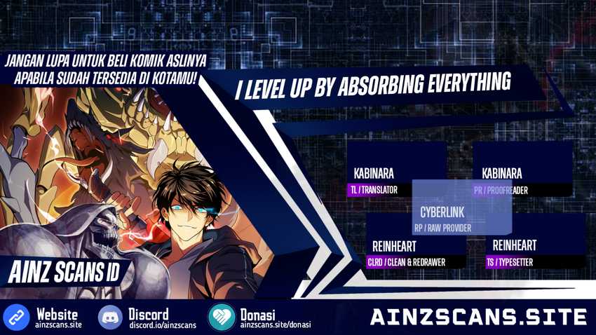 Baca Komik I Level Up By Absorbing Everything Chapter 07 Gambar 1