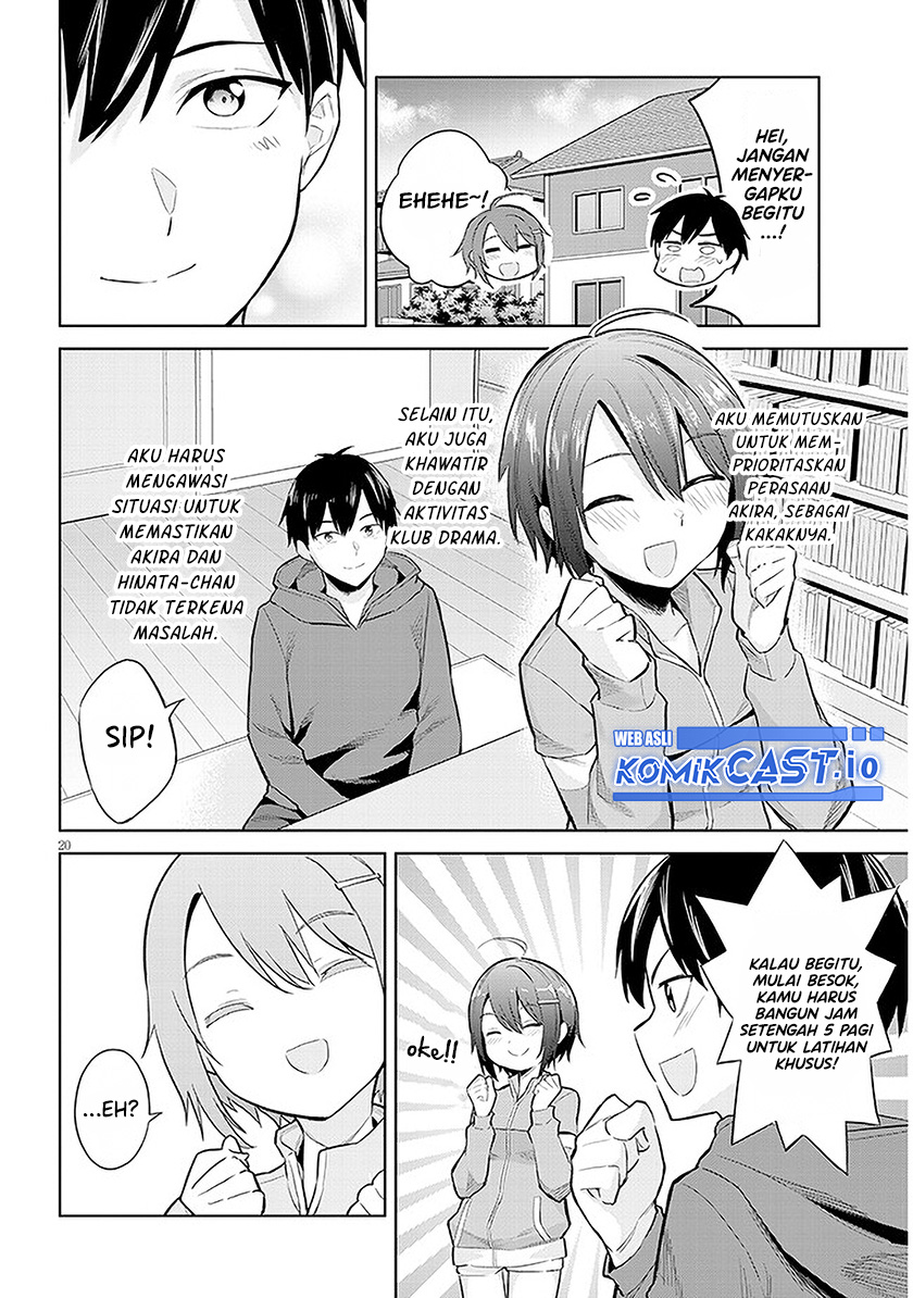 Jitsu wa Gimai (Imouto) deshita. ~Saikin de Kitagiri no Otouto no Kyorikan ga Yatara Chikaiwake~ Chapter 12 Gambar 21