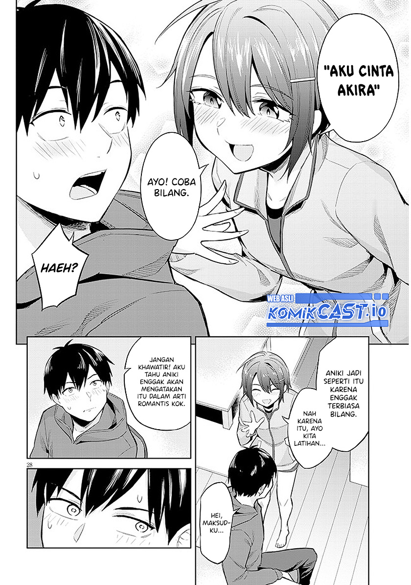 Jitsu wa Gimai (Imouto) deshita. ~Saikin de Kitagiri no Otouto no Kyorikan ga Yatara Chikaiwake~ Chapter 12 Gambar 29