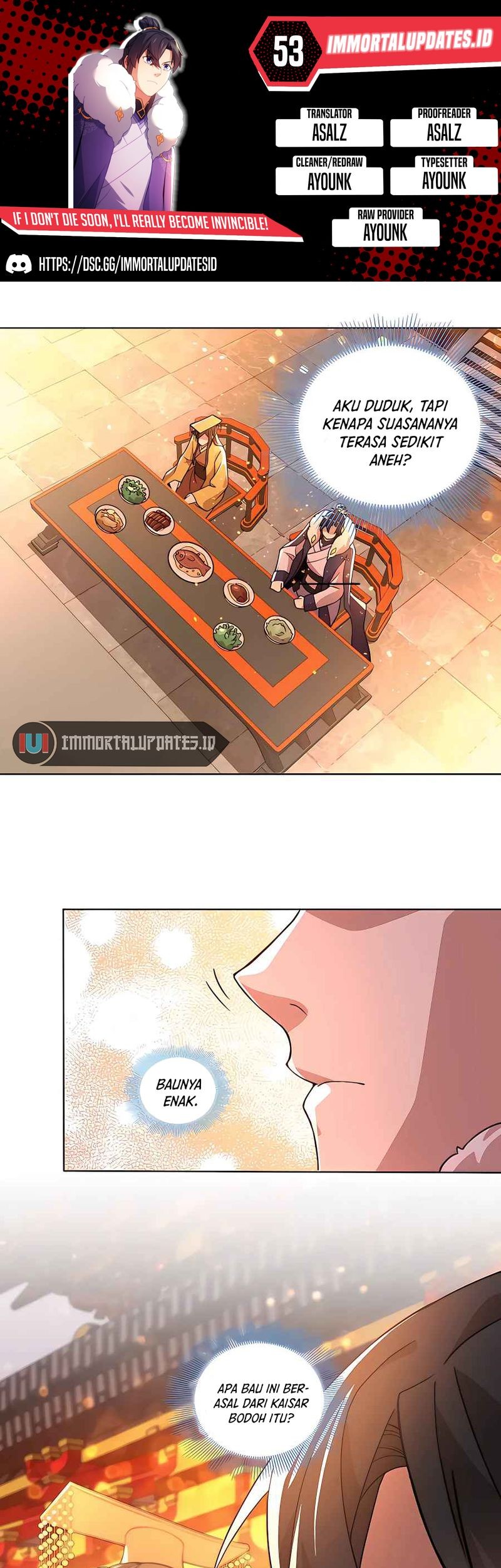 Baca Komik If I Don’t Die, I’ll Be Invincible Chapter 53 Gambar 1