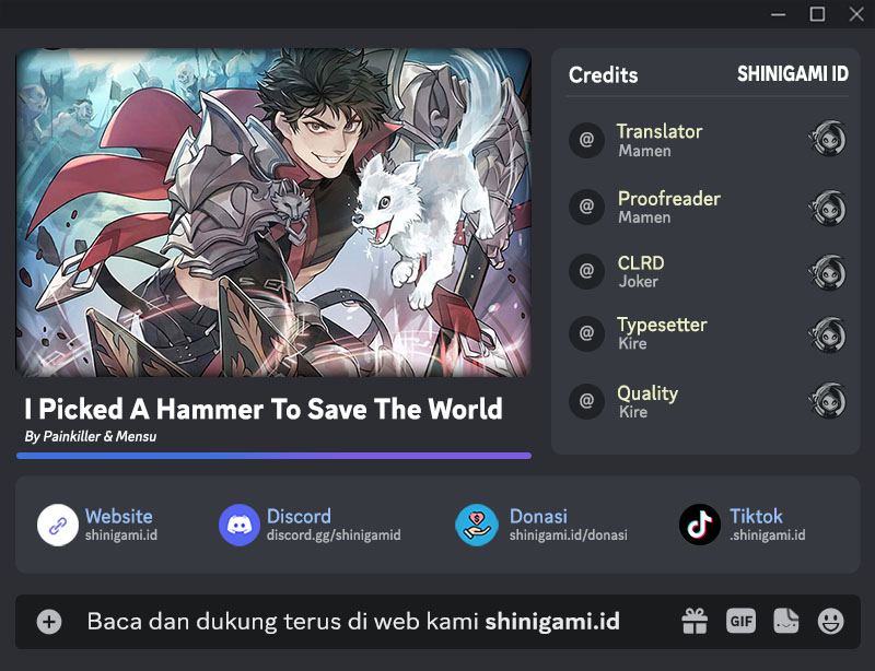 Baca Komik I Picked A Hammer To Save The World Chapter 38 Gambar 1