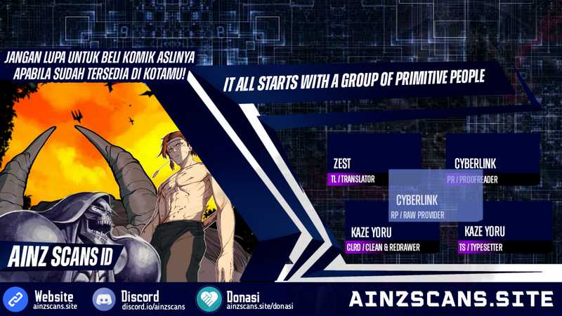 Baca Komik It All Starts With A Group Of Primitive People Chapter 11 Gambar 1