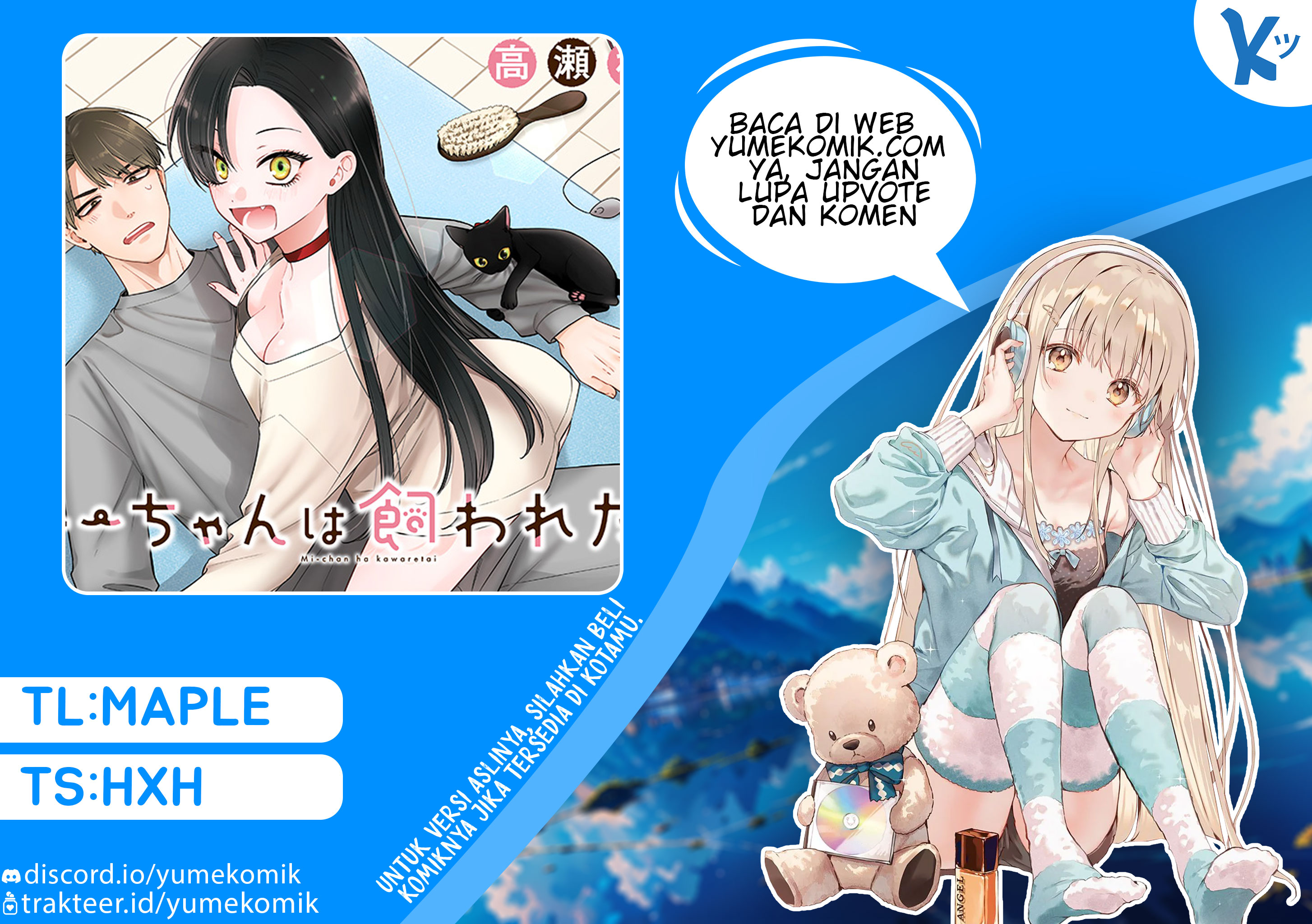 Baca Komik Mi-chan wa Kawaretai Chapter 03 Gambar 1