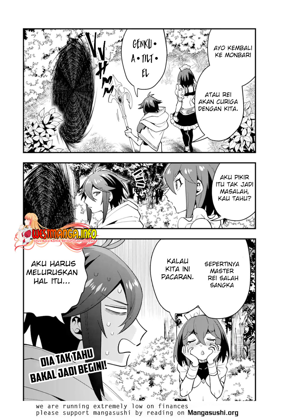 Kouryakuhon o Kushi Suru Saikyou no Mahoutsukai ~”meirei sa sero” to wa Iwa Senai Oreryuu Mao Tobatsu Saizen Ruuto ~ Chapter 45.2 Gambar 17