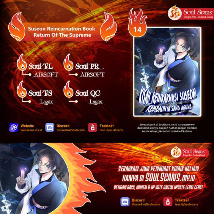 Baca Komik Suseon Reincarnation Book Return Of The Supreme Chapter 14 Gambar 1