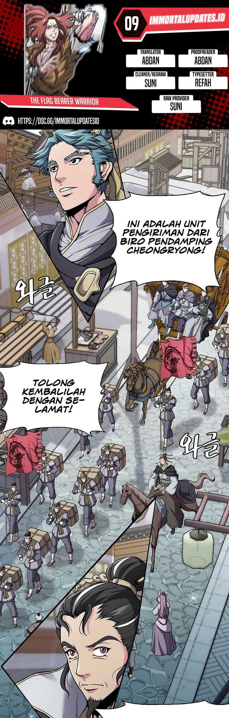 Baca Komik The Flag Bearer Warrior Chapter 09 Gambar 1