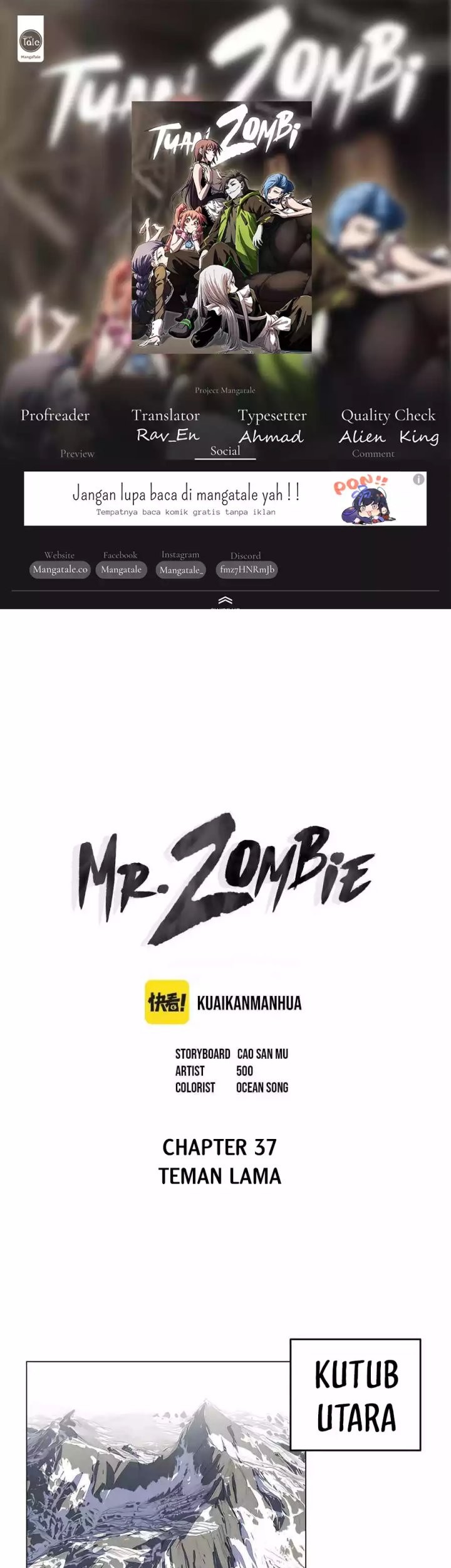 Baca Komik Mr. Zombie Chapter 37 Gambar 1