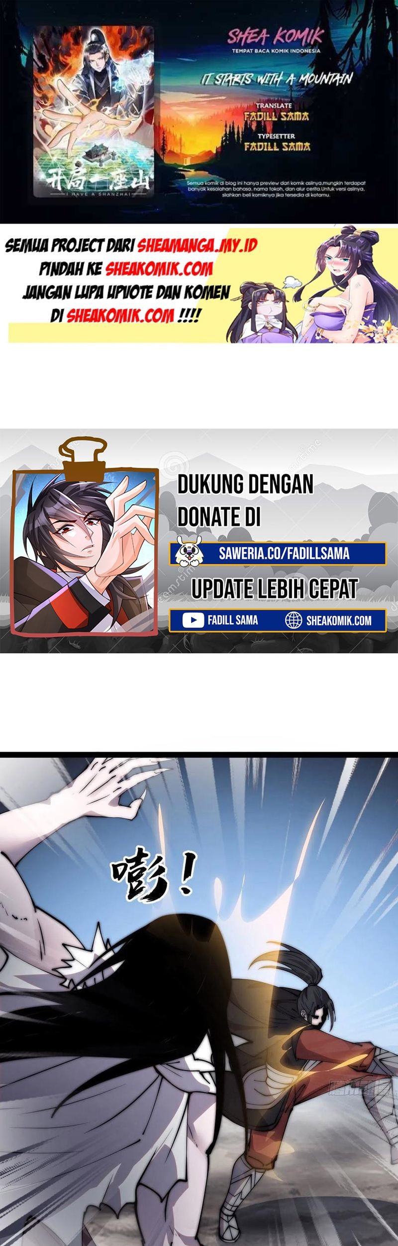 Komik It Starts With A Mountain Chapter 394 gambar nomor 1