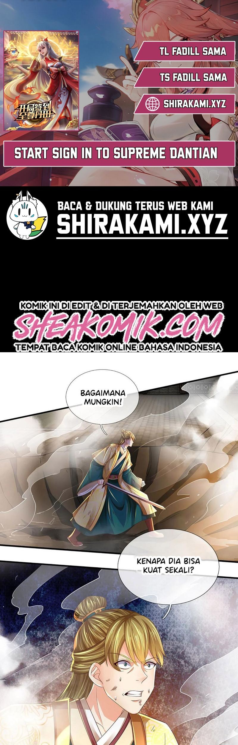 Baca Komik Star Sign In To Supreme Dantian Chapter 220 Gambar 1