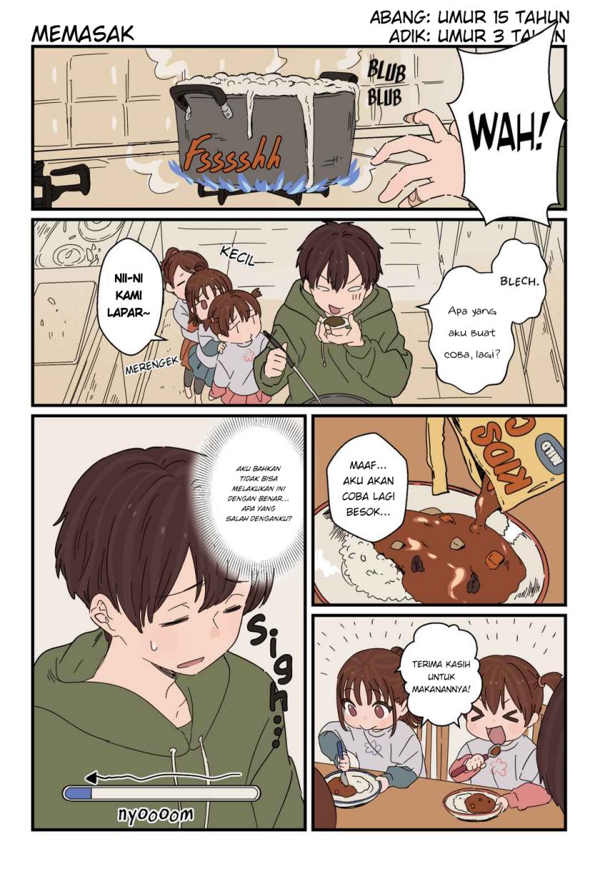 Baca Manga Onii-chan to Mitsugo no Imouto-tachi Chapter 10 Gambar 2
