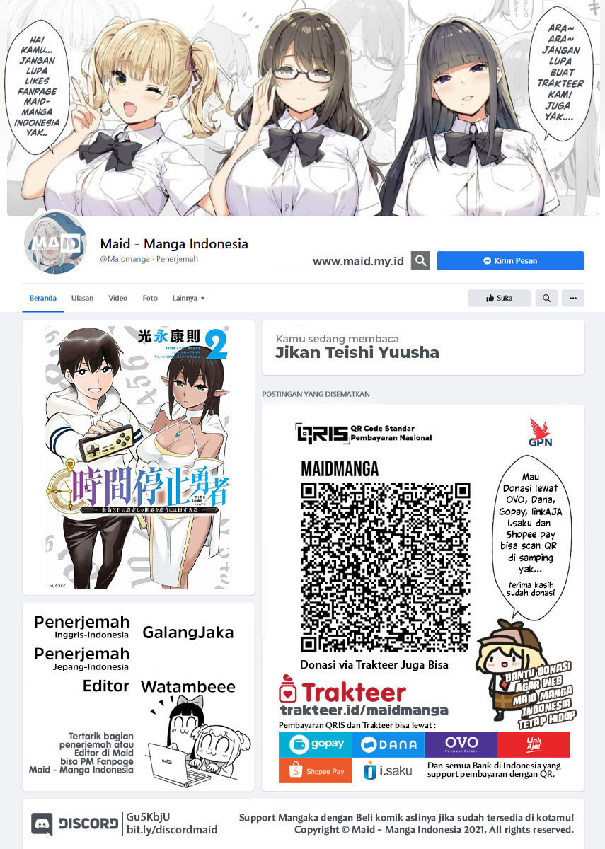 Baca Manga Jikan Teishi Yuusha Chapter 26 Gambar 2