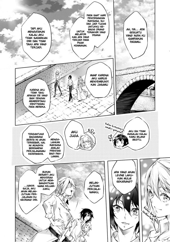 Kamigami ni Sodaterare Shimo no, Saikyou to Naru Chapter 28 Gambar 23