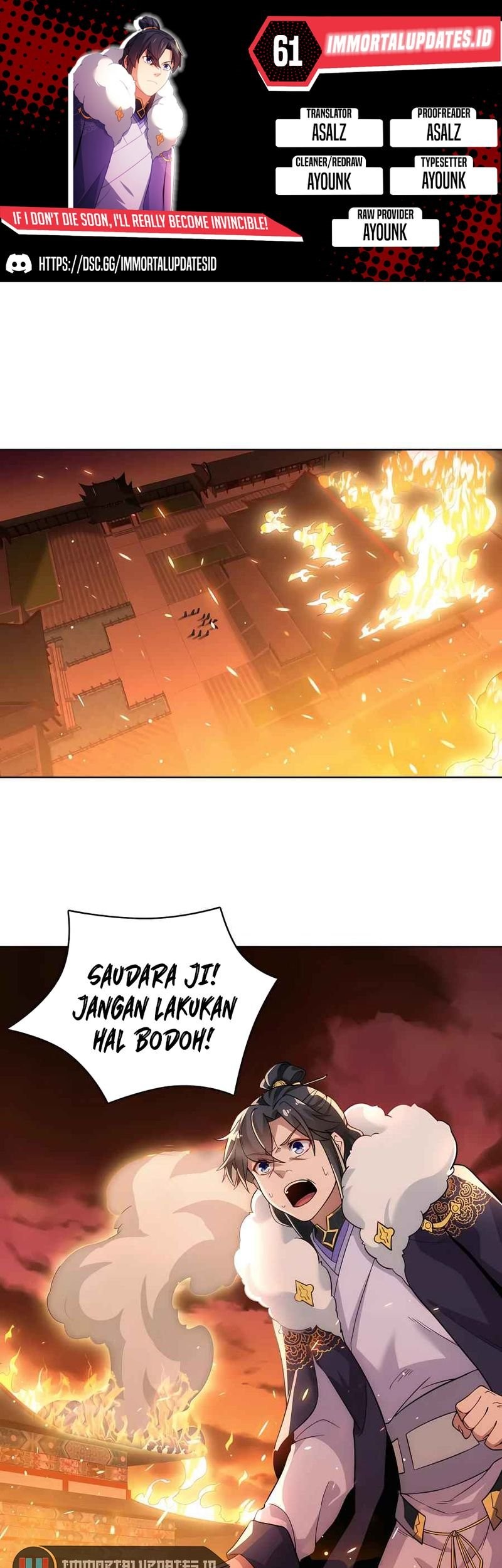 Baca Komik If I Don’t Die, I’ll Be Invincible Chapter 61 Gambar 1