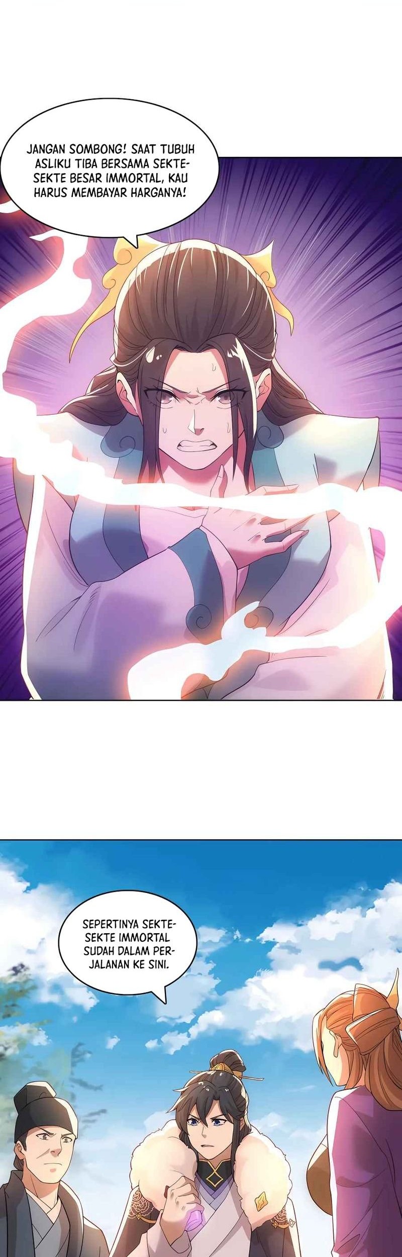 If I Don’t Die, I’ll Be Invincible Chapter 61 Gambar 18