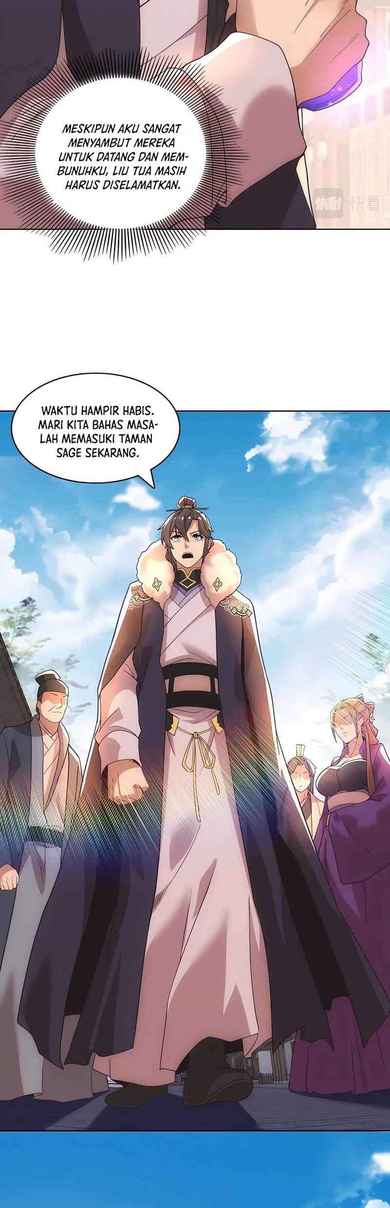 If I Don’t Die, I’ll Be Invincible Chapter 61 Gambar 20