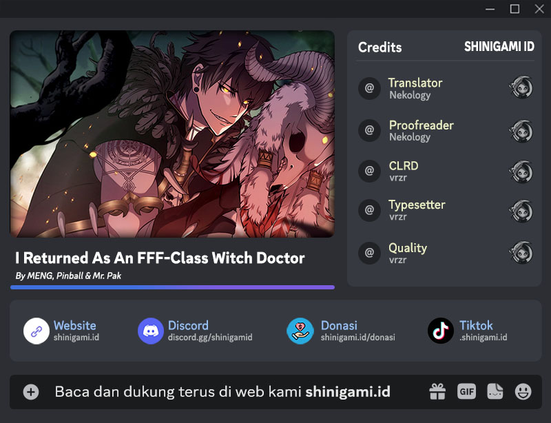 Baca Komik I Returned As An FFF-Class Witch Doctor Chapter 34 Gambar 1