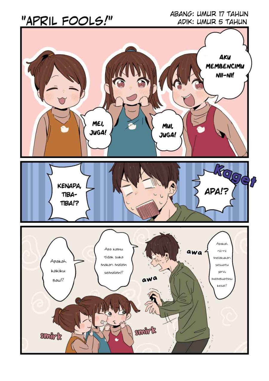 Baca Manga Onii-chan to Mitsugo no Imouto-tachi Chapter 17 Gambar 2
