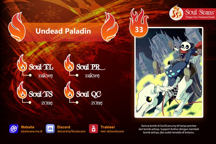 Baca Komik Adventures of an Undead Who Became Paladin Chapter 33 Gambar 1