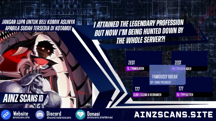 Baca Komik I Attained the Legendary Profession But Now I’m Being Hunted Down by the Whole Server?! Chapter 17 Gambar 1