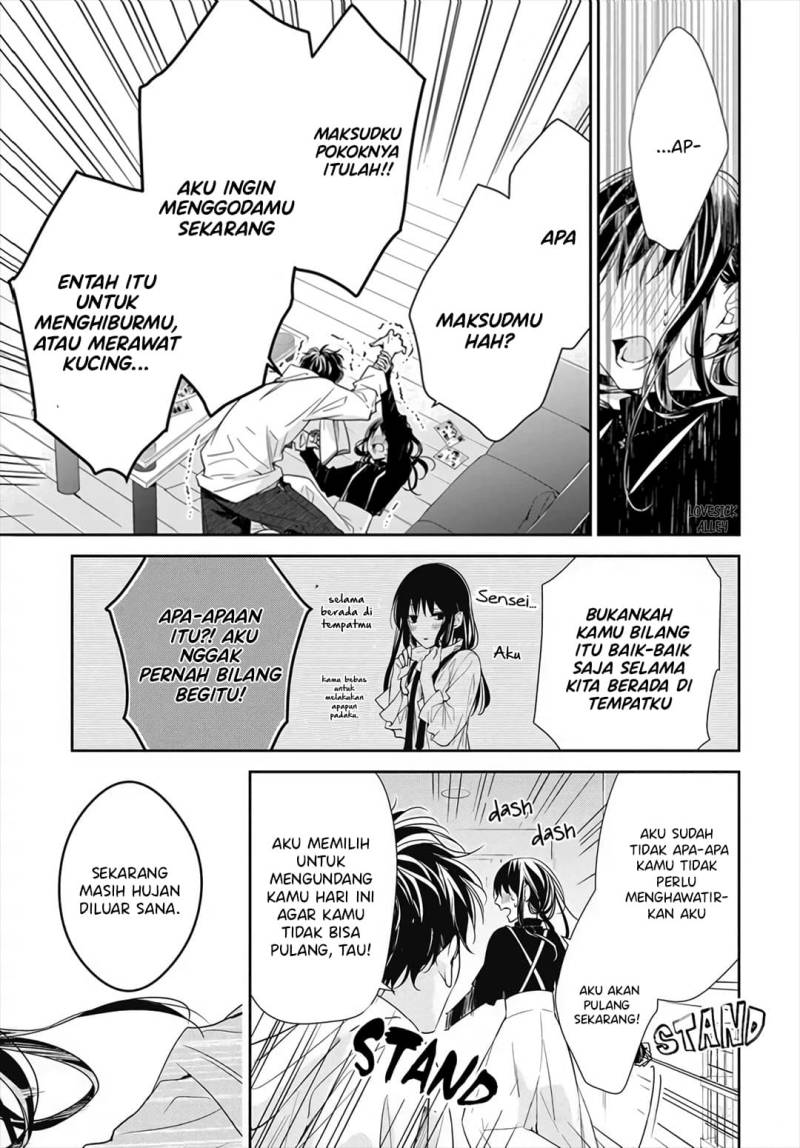 Tsuiraku JK to Haijin Kyoushi Chapter 26 Gambar 25