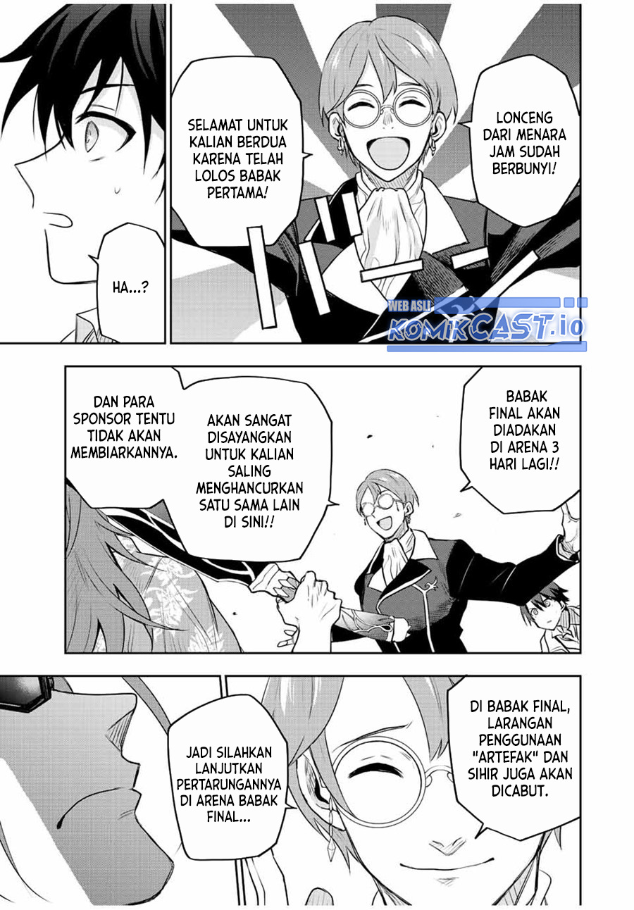 A Court Magician, Who Was Focused On Supportive Magic Because His Allies Were Too Weak, Aims To Become The Strongest After Being Banished Chapter 56 Gambar 16