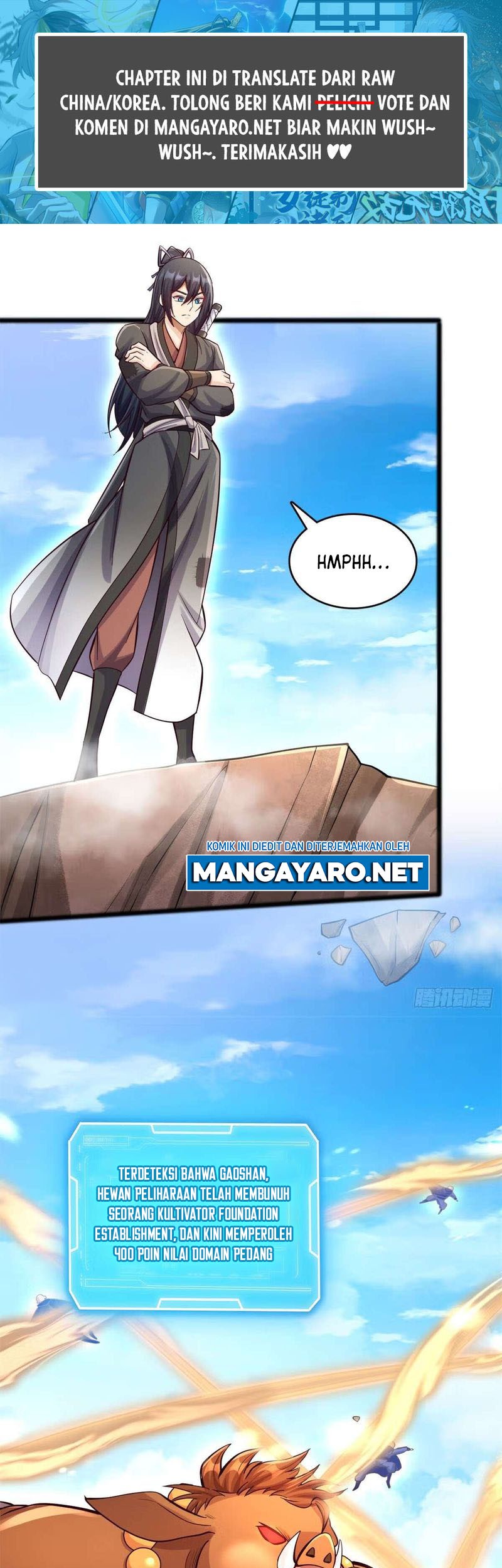 Baca Manhua With a Sword Domain, I Can Become the Sword Saint Chapter 54 Gambar 2