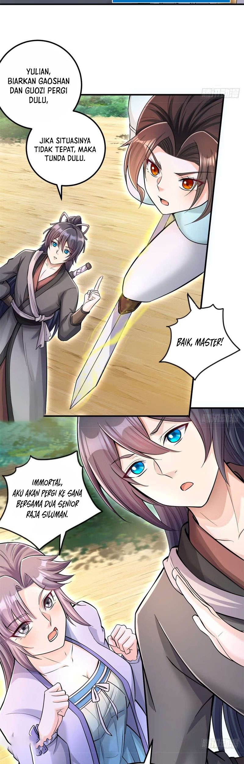 With a Sword Domain, I Can Become the Sword Saint Chapter 54 Gambar 16