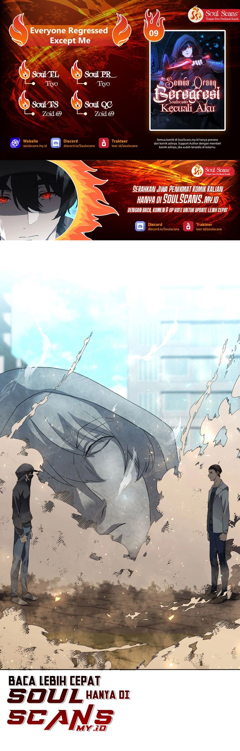 Baca Komik Everyone Regressed Except Me Chapter 09 Gambar 1