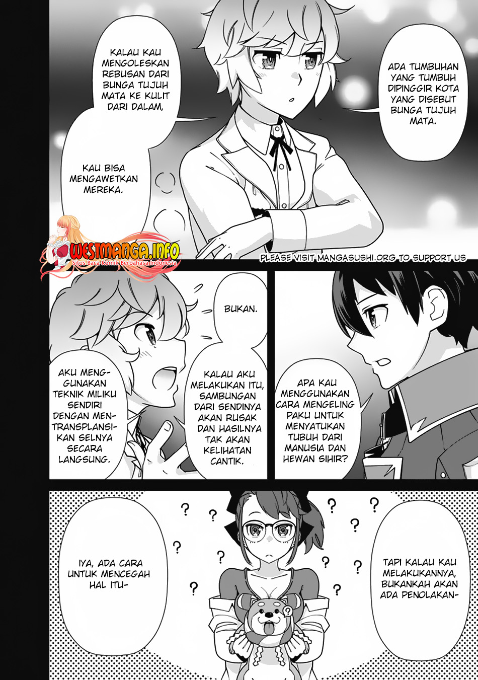 Rettou Me no Tensei Majutsushi Shiitage Rareta Moto Yuusha wa Mirai no Sekai o Yoyuu de Ikinuku Chapter 103 Gambar 15
