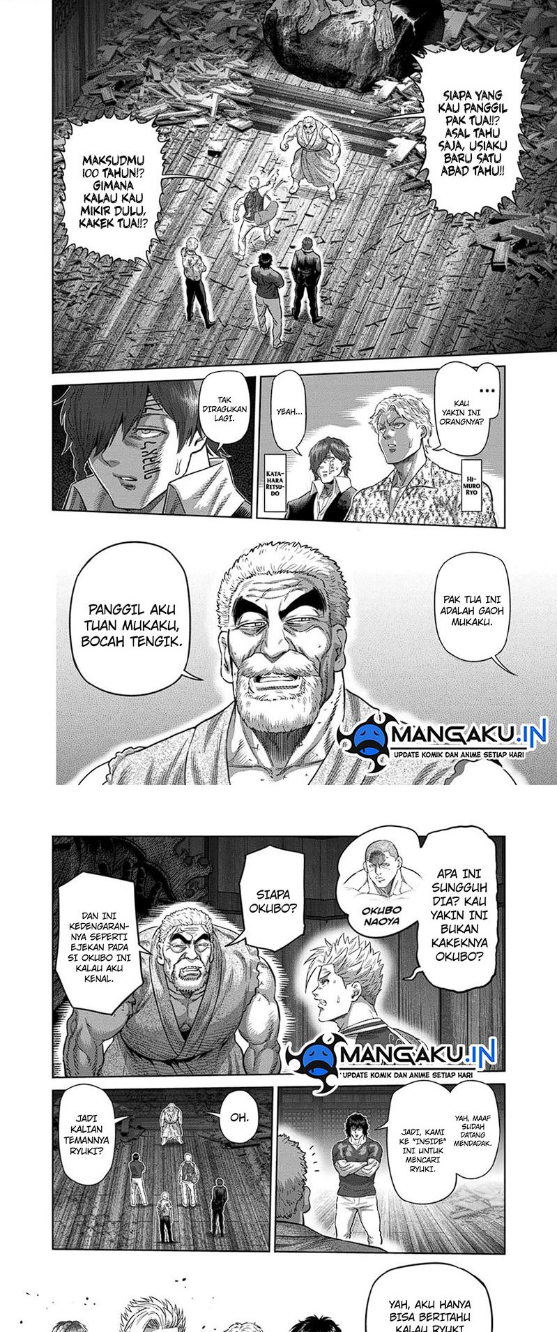 Baca Manga Kengan Omega Chapter 206 Gambar 2