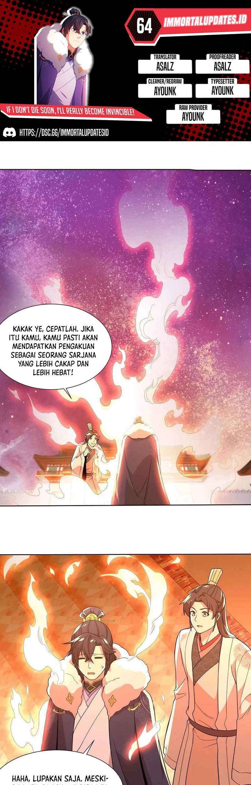 Baca Komik If I Don’t Die, I’ll Be Invincible Chapter 64 Gambar 1